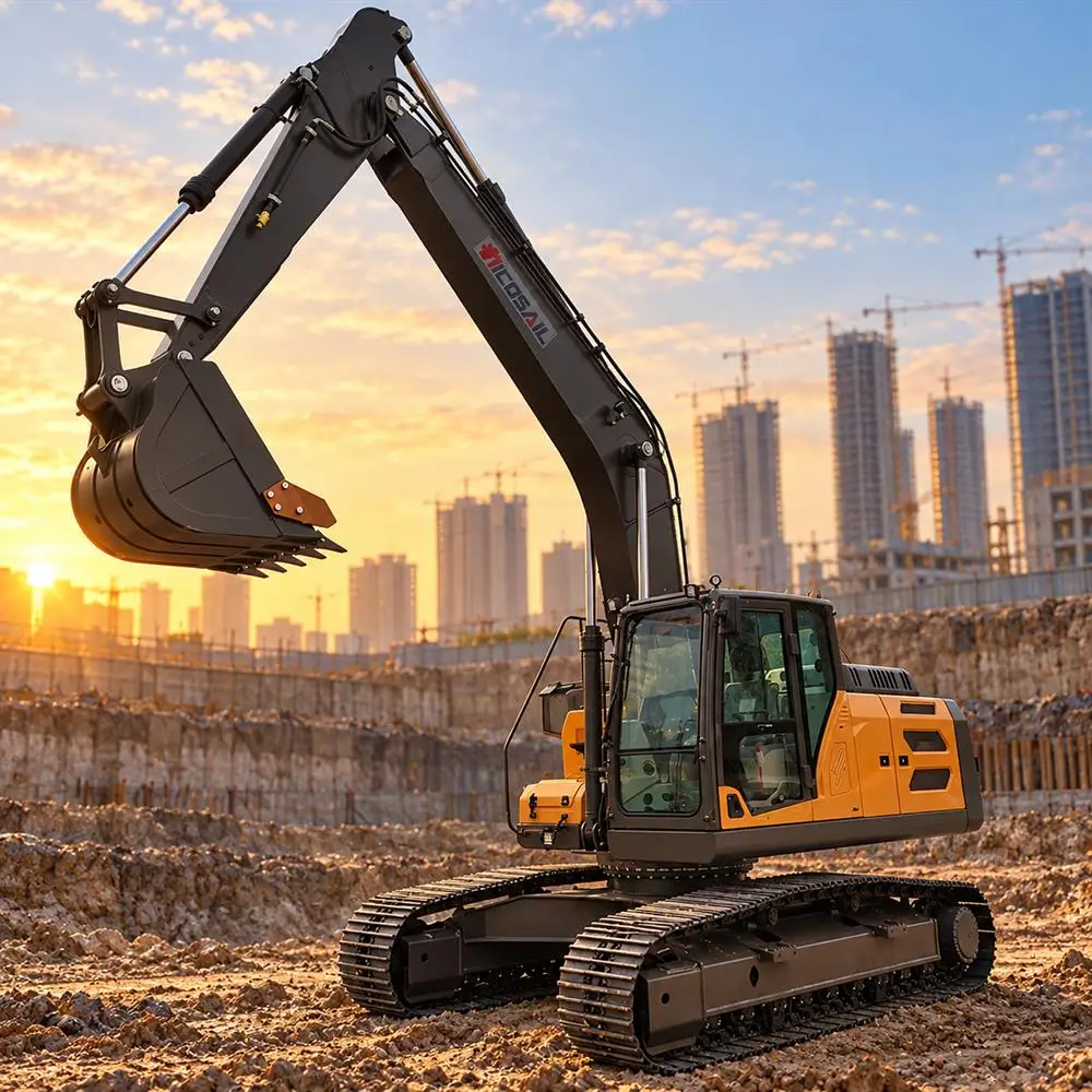 NICOSAIL OKW925 Hydraulic Excavator 6480mm Digging Depth for Foundation Work
