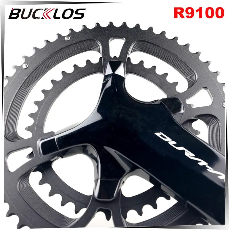 BUCKLOS Bike Chainring Bolts Fit Shimano 105 ULTEGRA Aluminum CNC Chainwheel Screws Nuts for R7000 R8000 R9100 DU R8100 R9200