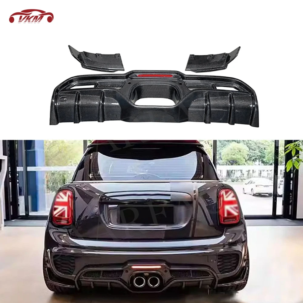 

Rear Diffuser Lip Spoiler Side Splitters Canards Flaps Bumper Extension Car Body Kits For BMW Mini Cooper F55 F56 F57 JCW