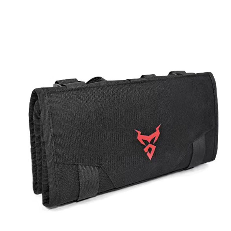 Motorcycle Tool Bag Multi-Purpose Tool Roll Up Portable Pouch Hanging Bag Waterproof Motorbike Folded Pocket  Electricians Moto