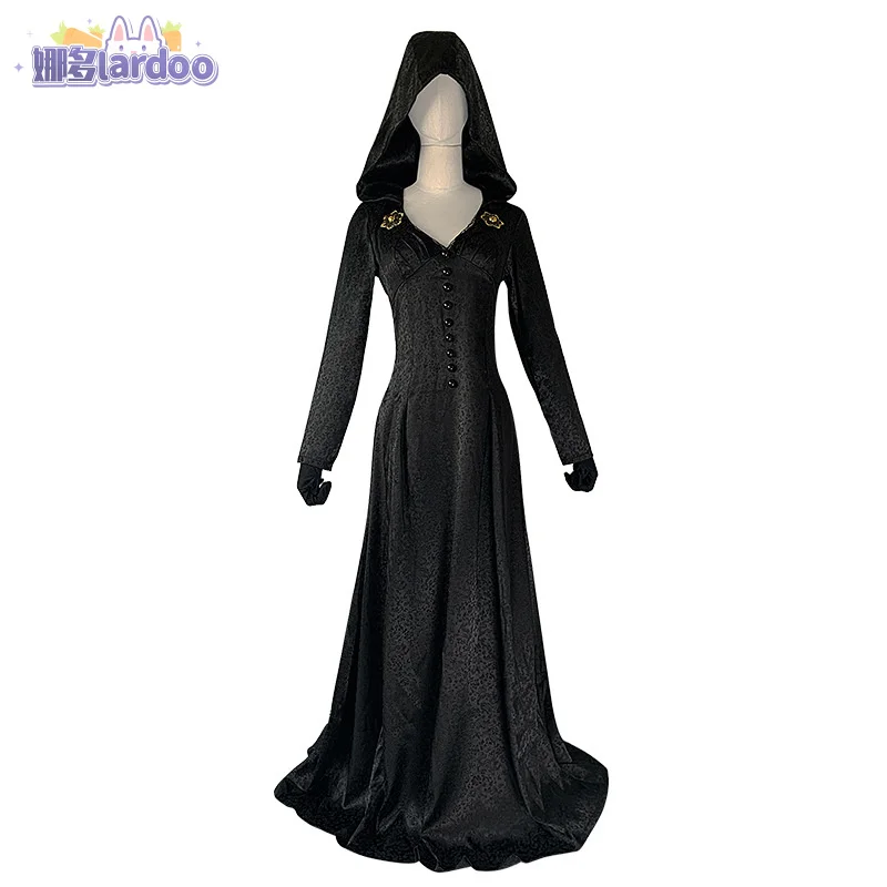 Resident Village Outfit Daniela Vampire Halloween Costume Horror Cosplay Gown Women Scary Carnival Dress Gothic Evil For Adult