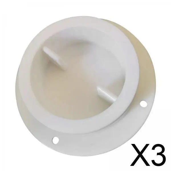 

Boat Drainage Scupper White Nylon Side Drain Vent Accessory for Yacht Bilge Outflow Solution