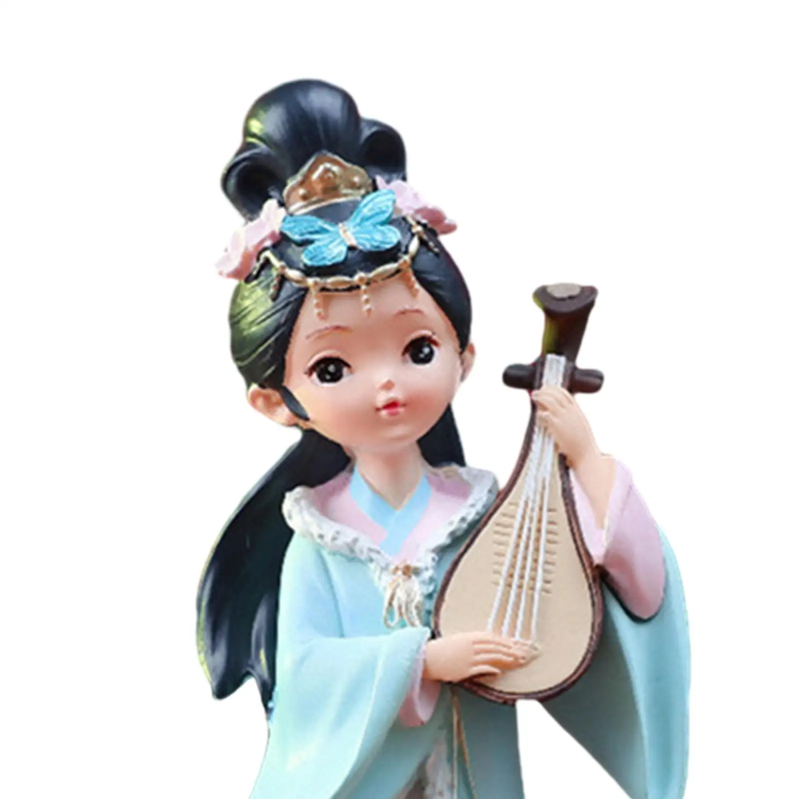Chinese Beauty Statue Art Chinese History Woman Figurine for Cafe Hotel Dorm