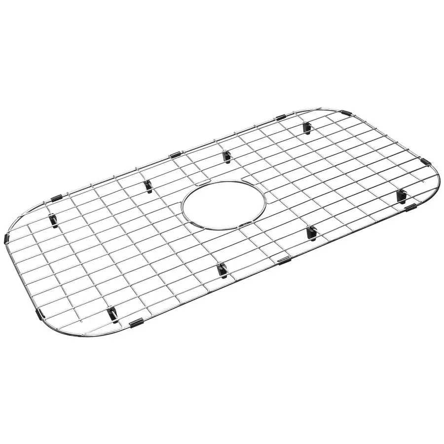 

Sink Protector Grid 261 16 x 141 16, Centered Drain with Corner Radius 31 2, 304 Stainless Steel Material NLW2614C