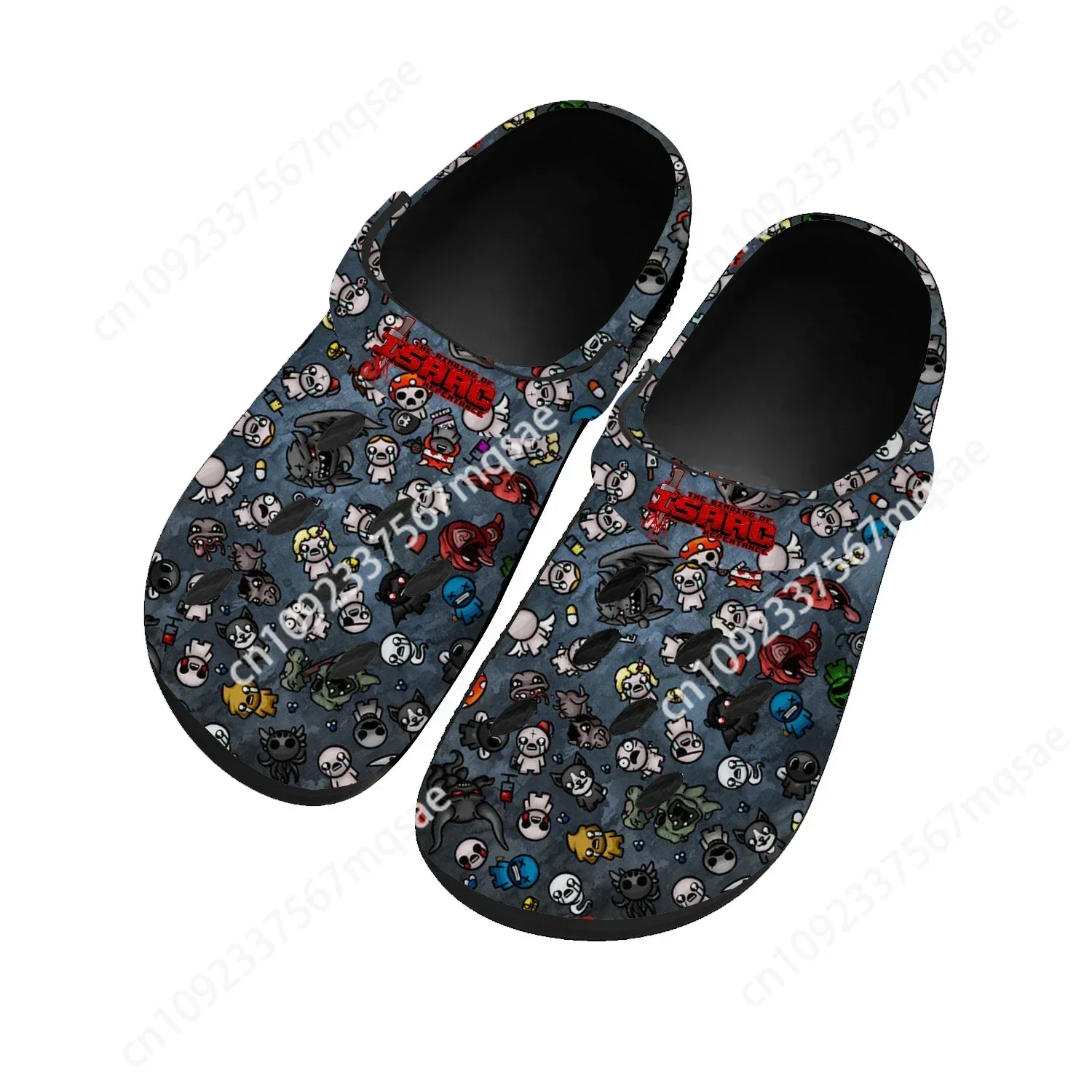 

The Binding of Isaac Home Clogs Cartoon Game Mens Womens Youth Boys Girls Sandals Shoes Garden Custom Shoes Beach Hole Slippers