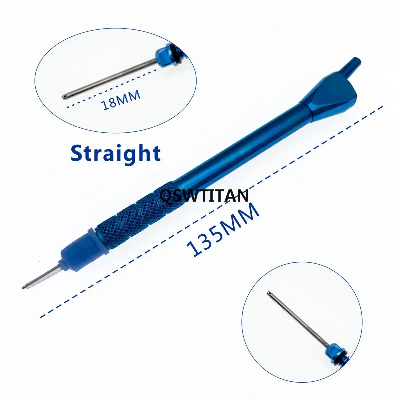 Titanium Ultra Microemulsion Sucking Handle uitrasonic injection handle Microscopic Ophthalmic Instruments