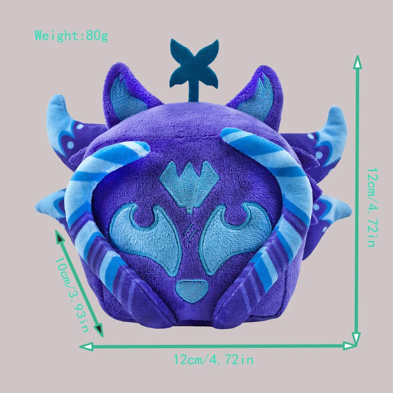 الفواكه Blox ألعاب من القطيفة أنيمي لعبة دمية محشوة الشيطان الفاكهة الرعب دمى الاطفال هدايا عيد ميلاد منزل أريكة لينة الفاكهة الأطفال هدية #6