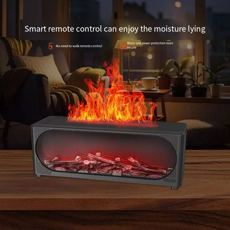 Xia Flame Humidifier, Bluetooth Aromatherapy Machine, Home Bedroom, Desktop Fog Humidifier, Aromatherapy Machine