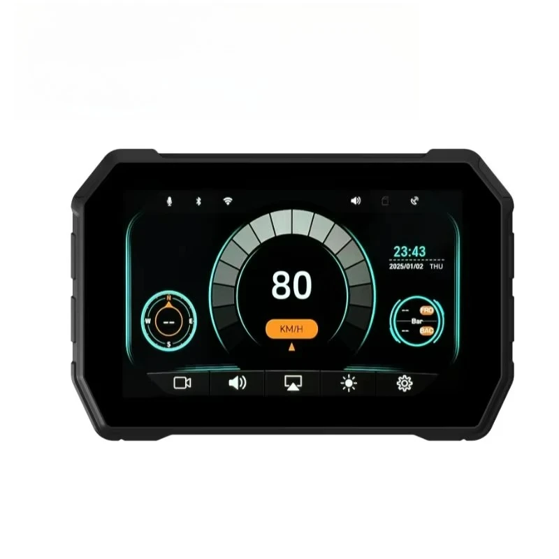 M2 5 Touch Screen Car and Motorcycle Radio with DVR, 5G WiFi, Bluetooth 5.0, Dual Channel, Linux + Allwinner F133