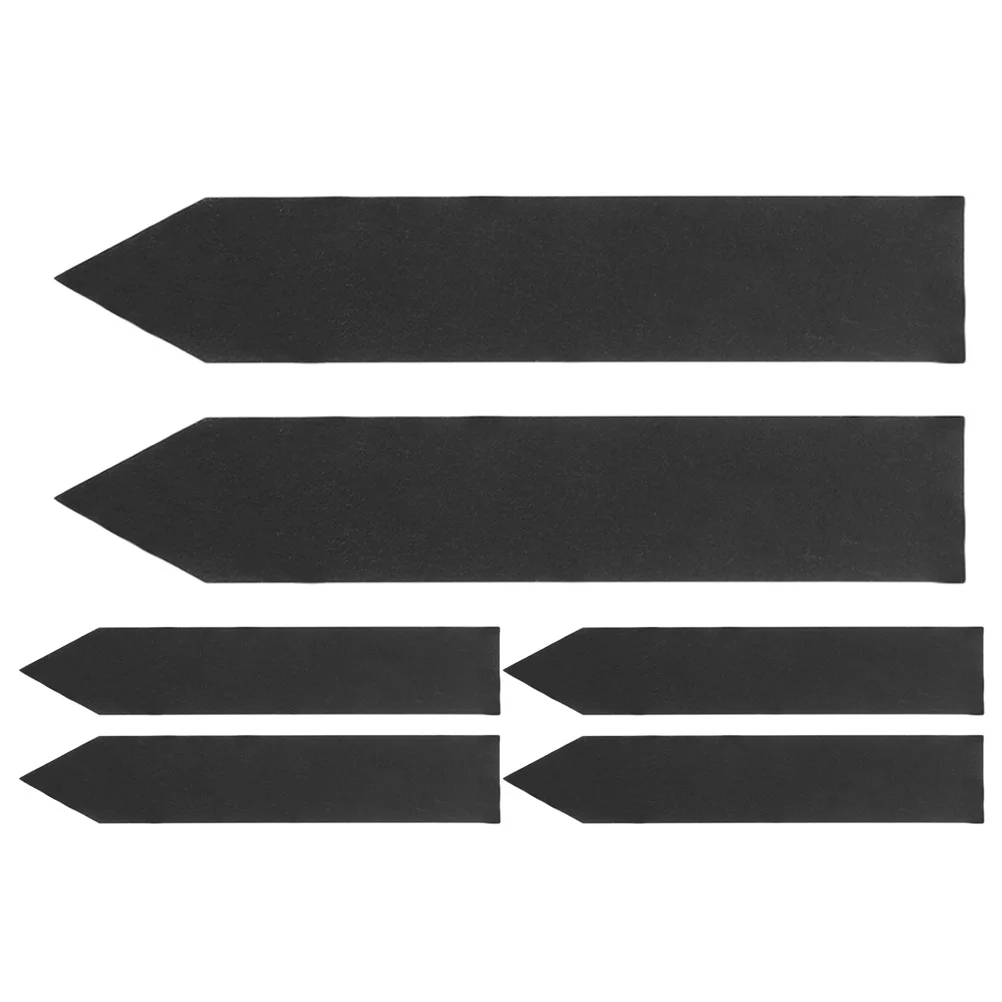 

6Pcs Garden Labels Versatile Use for Flowers Shrubs Vegetables Smooth Surface for Chalk Or Paint Markers