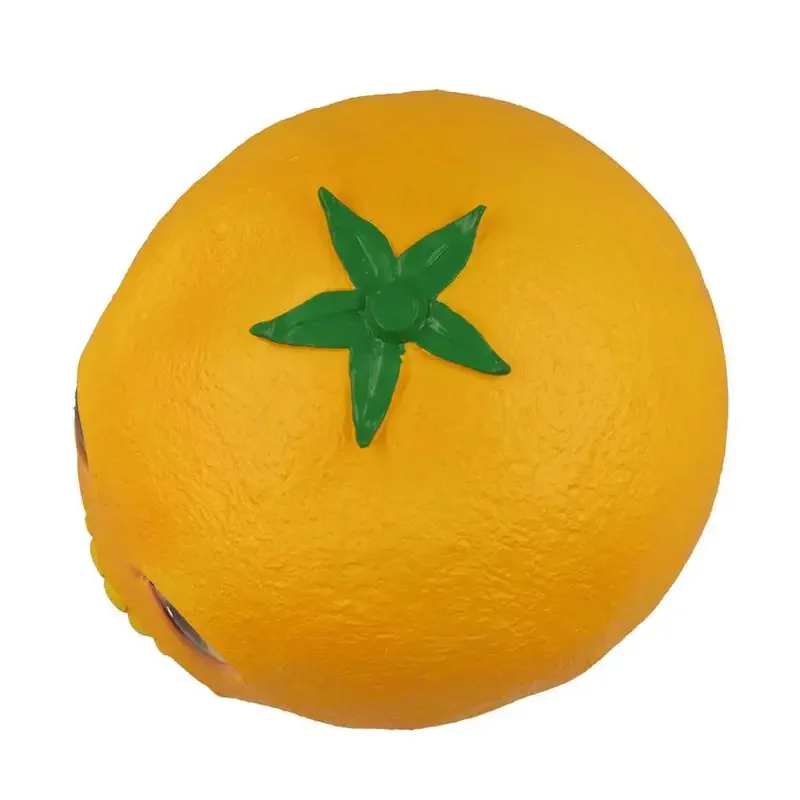 2025 aaa Ugly Annoying Orange, латексный шлем для косплея для взрослых, реквизит для ролевых игр, мяч, вечерние принадлежности для бара, тематическая маска на Хэллоуин F