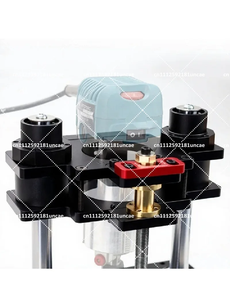 Woodworking Trimmer Router Table Flip-Flop Base Tenon Jig for Precision Cutting