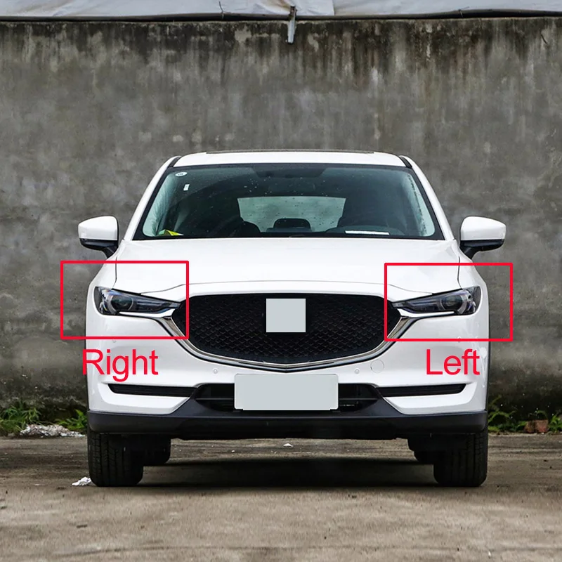 Osłona na przedni reflektor samochodu do Mazda CX-5 2017-2021 osłona abażur do lampy latarka czołowa osłony szkła osłony na soczewki