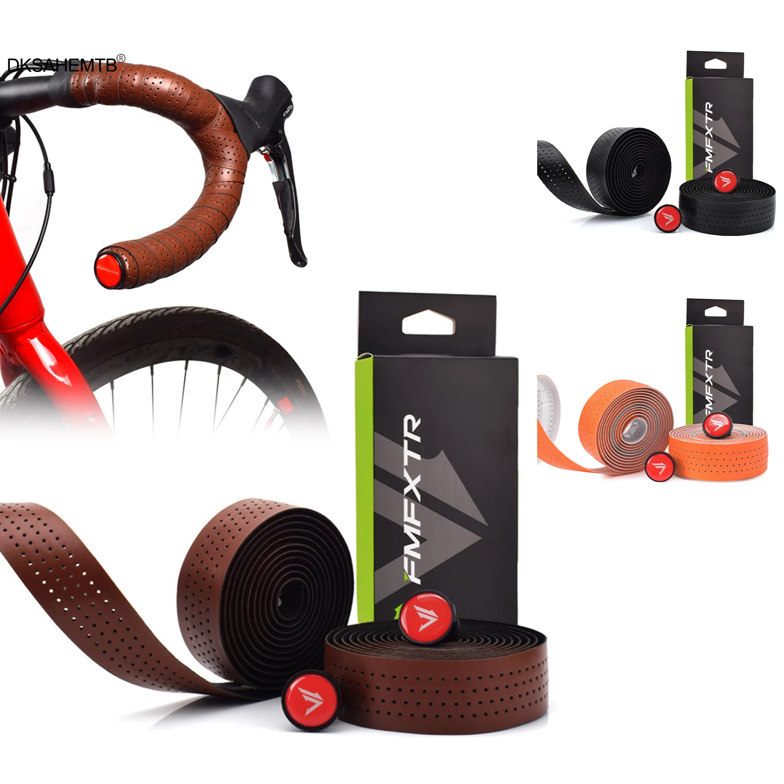 

2.17m Bicycle Handlebar Strap Pu Leather Anti Slip Handlebar Strap For Mtb Road Bike Outdoor Cycling Bicycle Modification Tools
