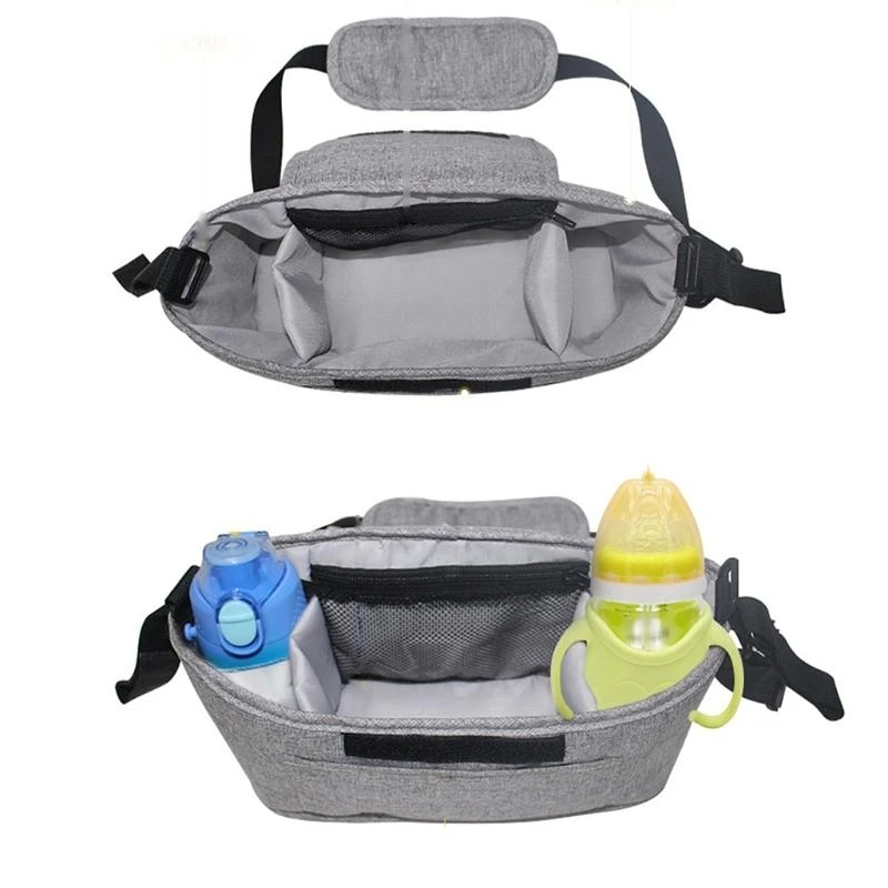 

J15U Multi-pocket Baby Stroller Bag Waterproof Baby Stuff Nappy Cup Holder