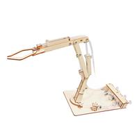 Hydraulic Robotic Arm 3D Wood Puzzle Assembly for Kids Ages 8-12 Boys Girls