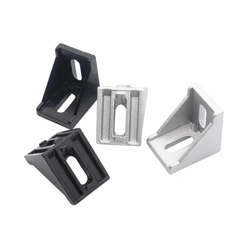 

3D High Quality 3030 Series Cast Corner Bracket Fittings Angle Connector for V-Slot T-Slot Aluminium Profiles