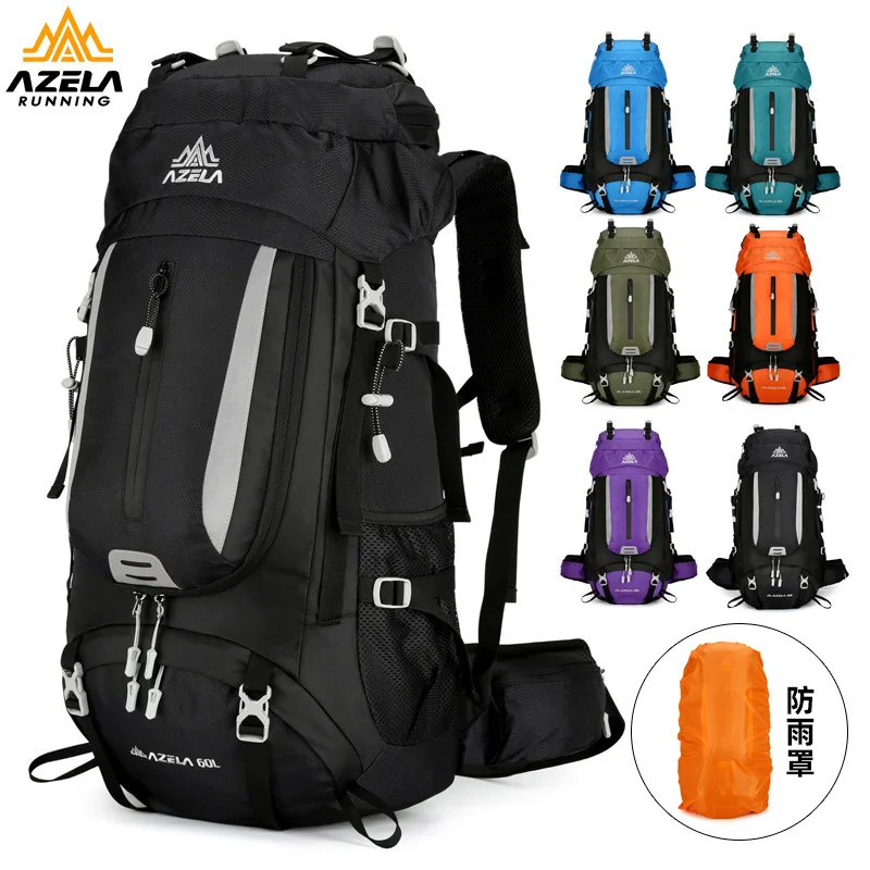 AZELA Camping Backpack Ultra Light Winter 2024 Nylon Expandable Outdoor Bags Nature Hike Recommend