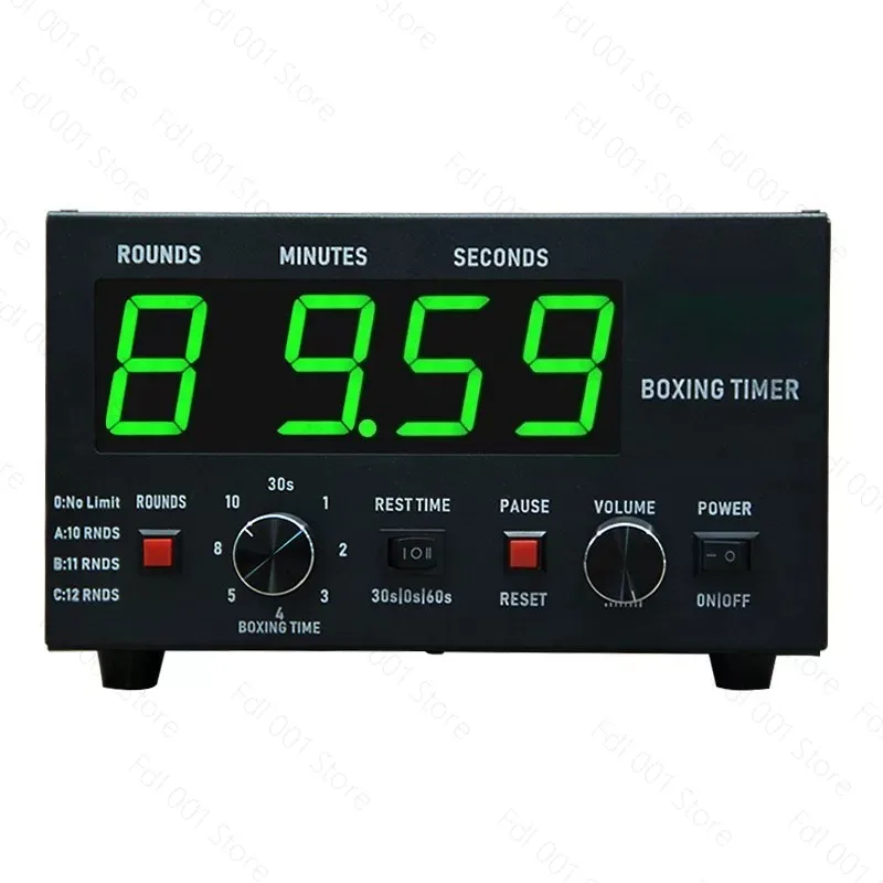 Boxing Fighting Training Timer Sports Fitness Stopwatch For Gym Workout Running Cycling
