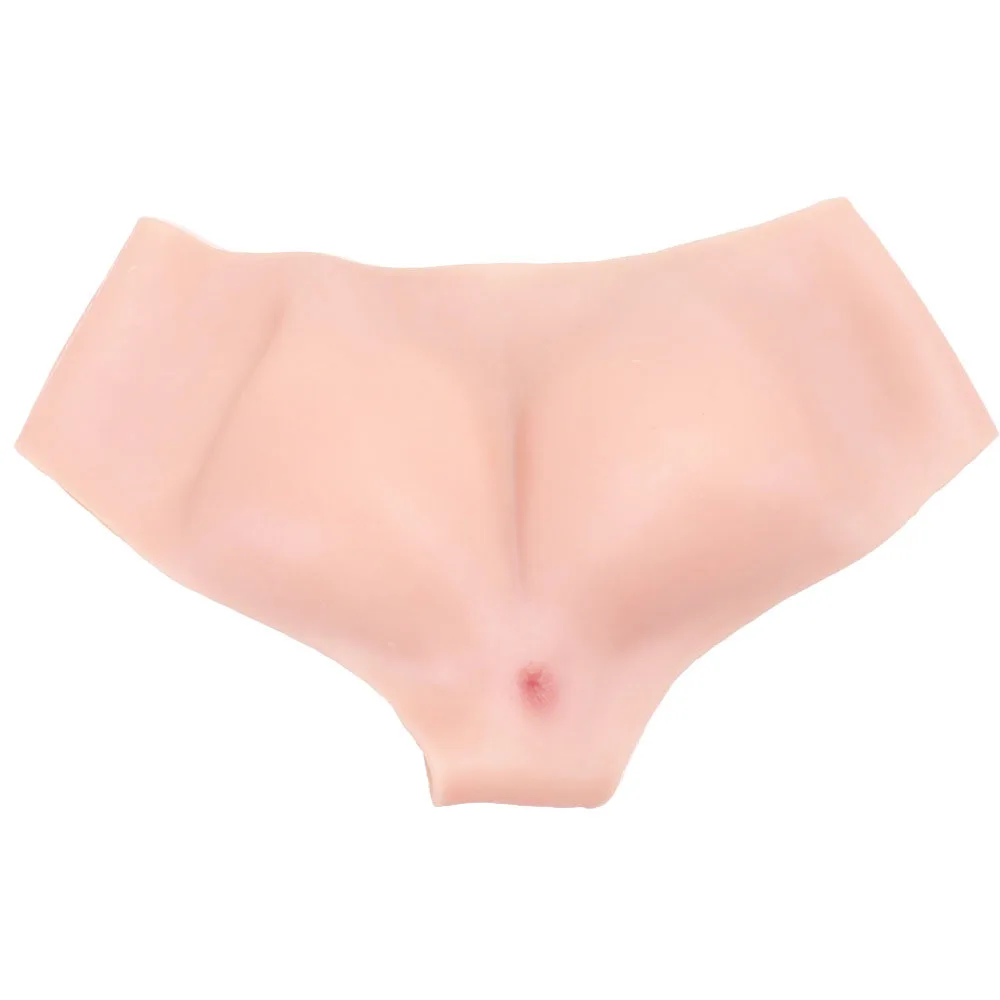 YONGXI Double Elastic Realistic Silicone Panties Gays Pussy Pants Sexy Fake Vagina Form Crossdresser Transgender Shemale Cosplay