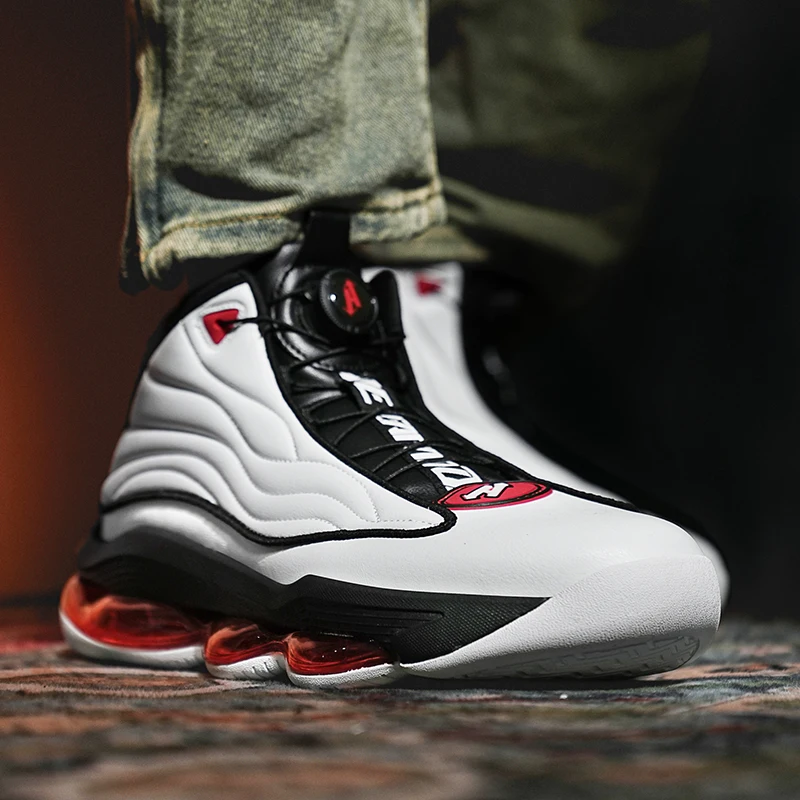 Men's Athletic Basketball Sneakers - Breathable Cushioning Non-Slip Gym Training Running Shoes for Men And Women