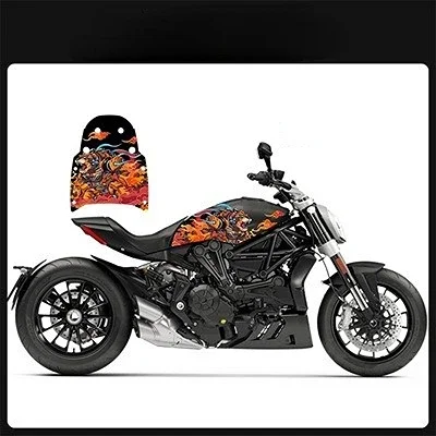 Motorcycle Decals Decoration Fuel Tank Body Protection Sticker For for xdiavel DARK