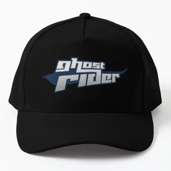 

Ghost Rider Silver Baseball Cap Hat Sun Outdoor Spring Boys Summer Czapka Women Solid Color Printed Bonnet Fish Black