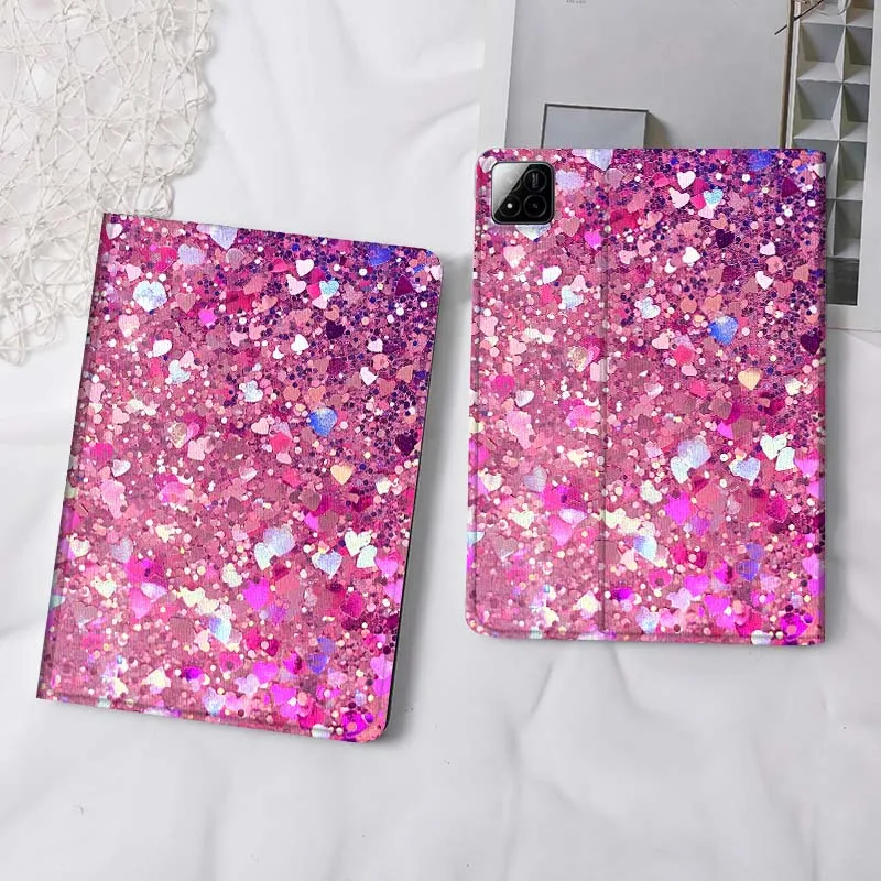 Sparkling pattern design Tablet Case For Xiaomi Redmi Mi Pad 4 5 6 7 8 K SE Mini Pro Plus Max 10.1 11.2  inch