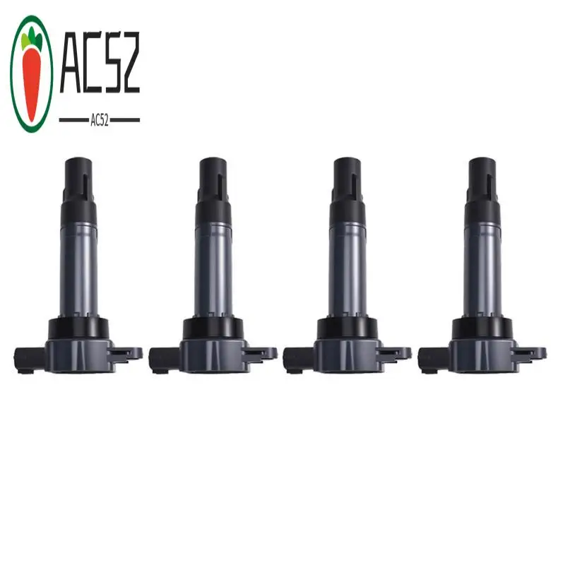 AC52-Set Of 4 Ignition Coil Kits FK0319 1832A028 For Mitsubishi Smart Fortwo 451 Coupe Cabrio 1.0 2008-2015 1321580003