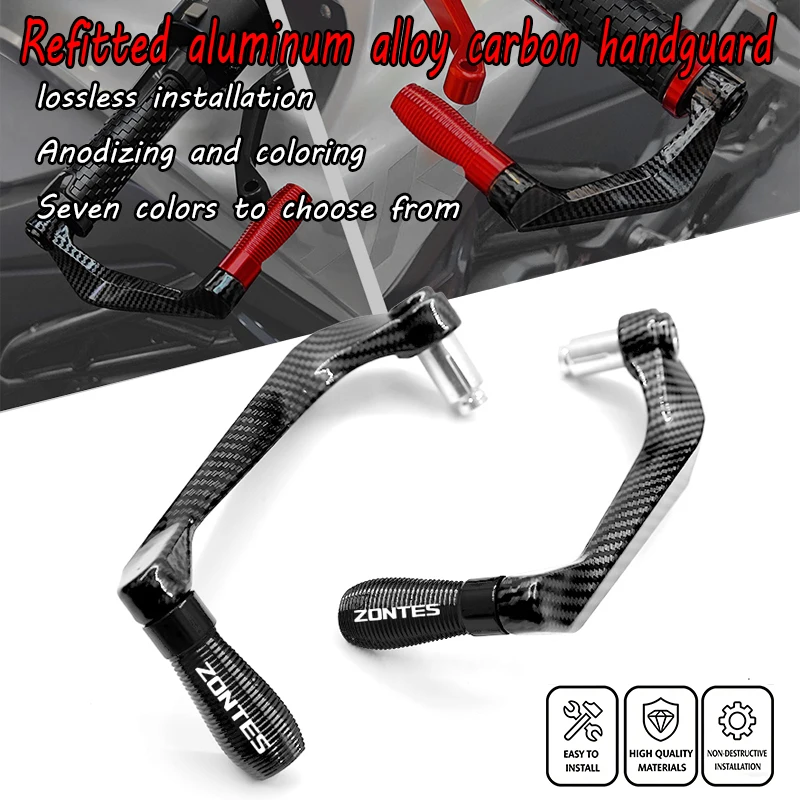 For ZONTES 703RR 703R RR 703 Motorcycle Handlebars Bow Protection Anti Fall Handguard Handlebar Landing Protection Accessories