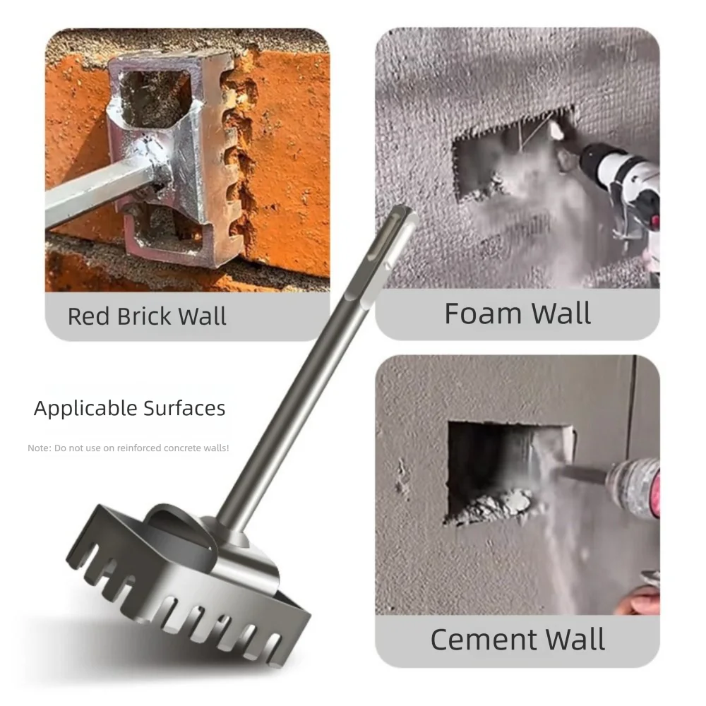 Быстроразъемный резак для квадратных отверстий, пробойник для прорезей, квадратный перфоратор с круглой ручкой, 2 ямы и 2 канавки, с квадратной ручкой, 4 ямы