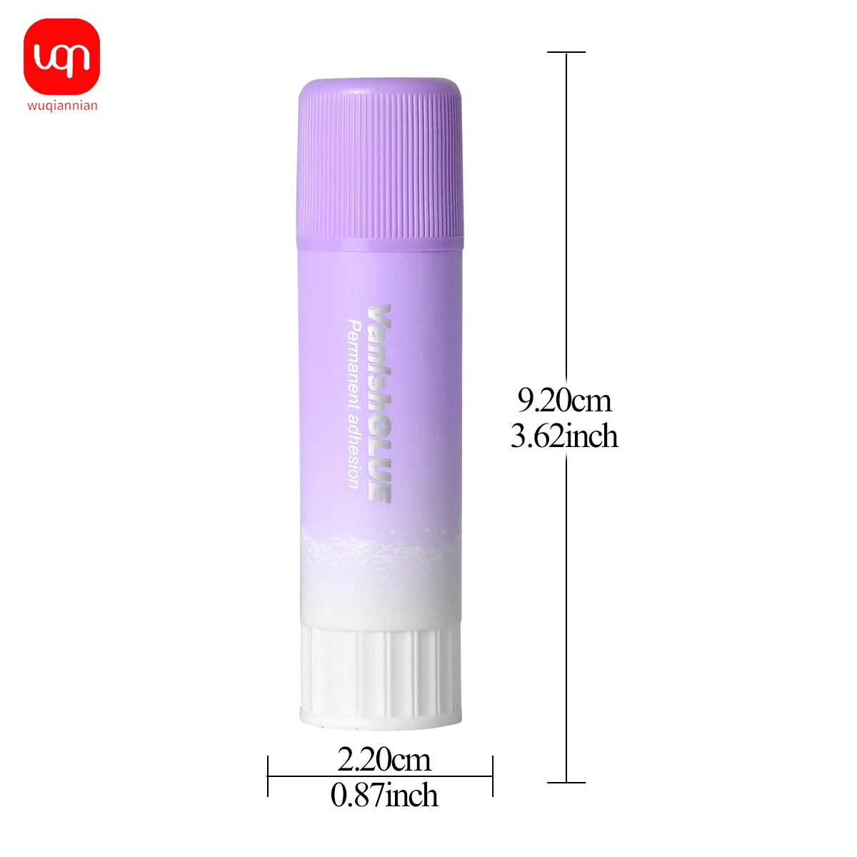 2/5/7pcs WQN PVA Verdwijnende Paars Stevige Lijmstift 15g Kantoor Student Lijmstift schoolbenodigdheden