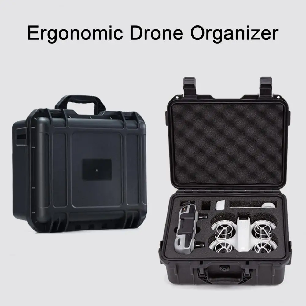 Durable Drone Storage Box Drone Storage Case Durable Waterproof Drone Case with Handle for Impact Resistant Hard Shell