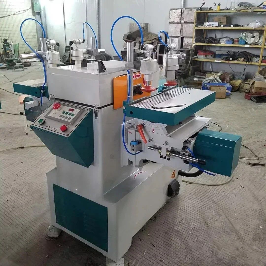 Numerical control door lock and mortise machine Wood mortise boring machine