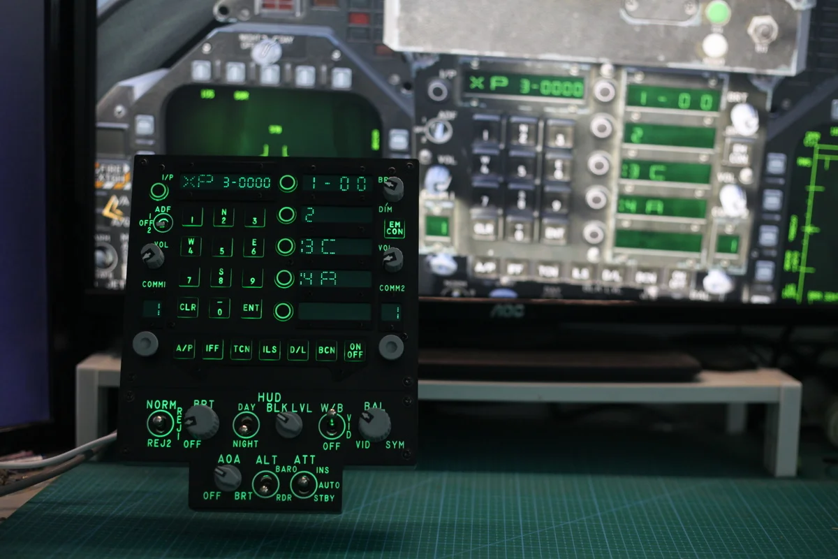 2022 nuevo Qufc18 Panel DCS World FA 18C UFC, simulación de vuelo