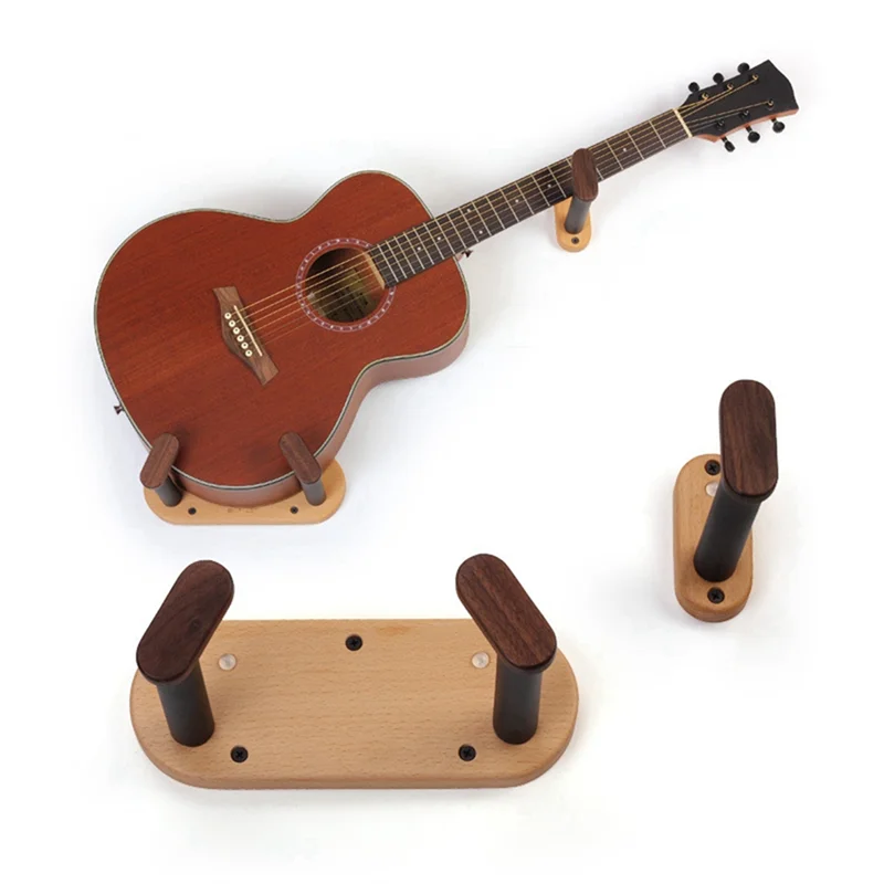 

【Must-Haves】Acoustic Guitar Wall Bracket Solid Wood Split Electric Guitar Bracket Classical Bracket Violin Wall Bracket