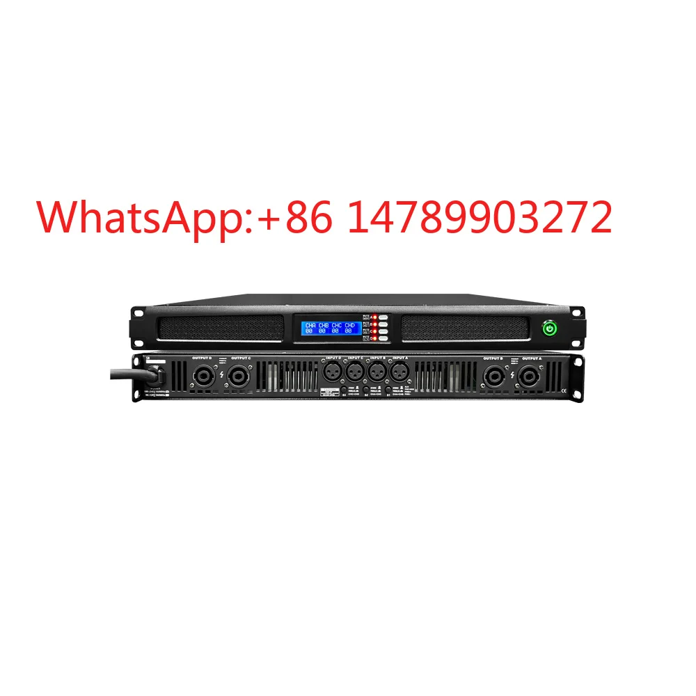 

4 Channel 1300W Amplifier High Fidelity Surround Sound Stage Home Theater Device
