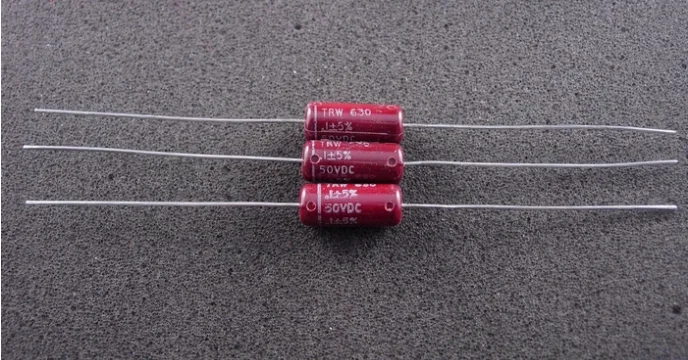 

20pcs/lot Original American TRW 0.1uF/50V (100nF 104) 8x19mm antique tin film capacitor axial free shipping