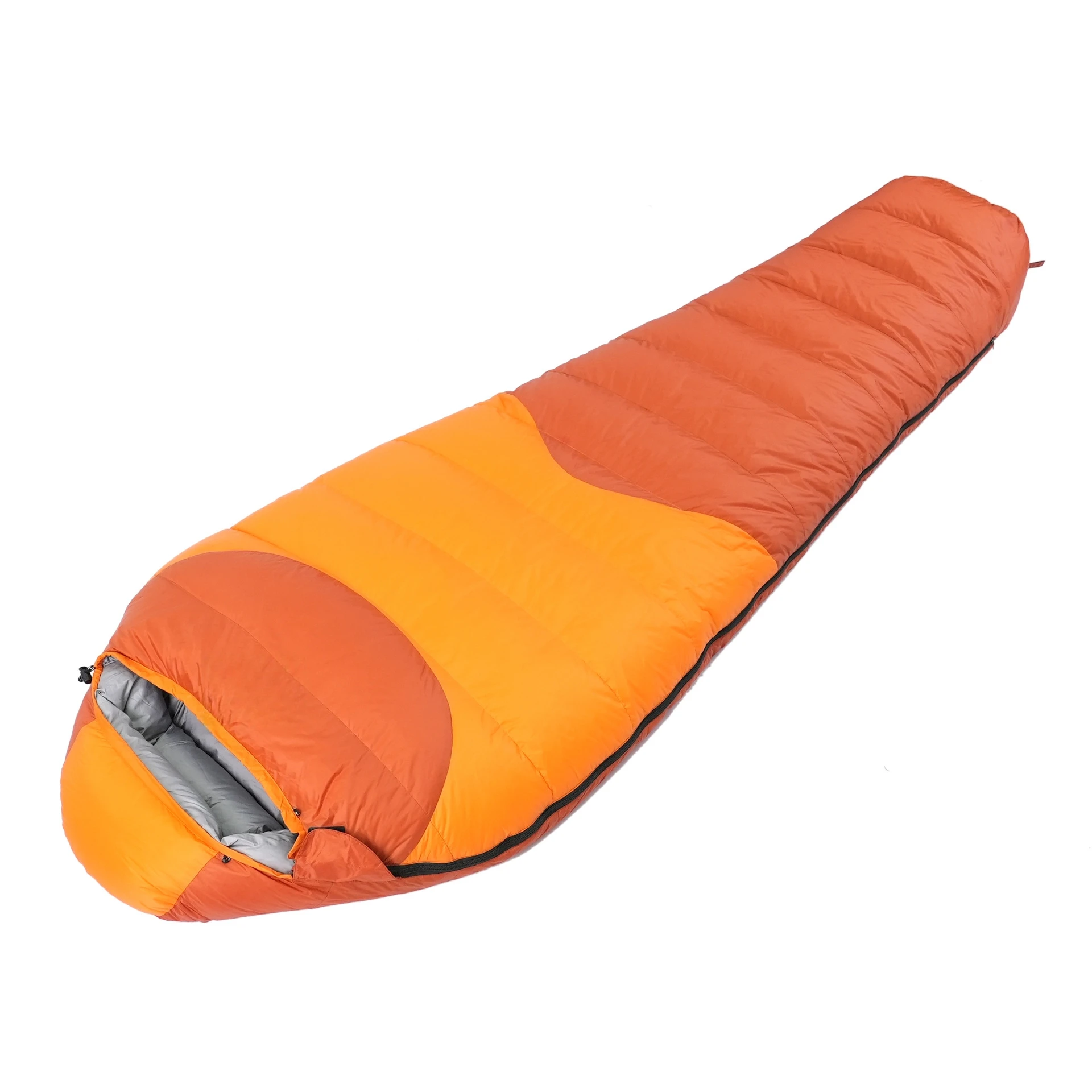 4 Seasons Lightweight Portable Waterproof Duck Down   Sleeping Bag Cold Weather Camping Compression Sack