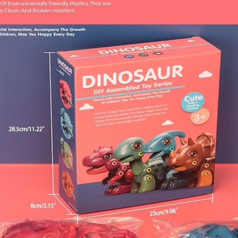 Y88D Novelty High Quality Plastic Dinosaur Disassembly Toy for Creative Children’s Gi