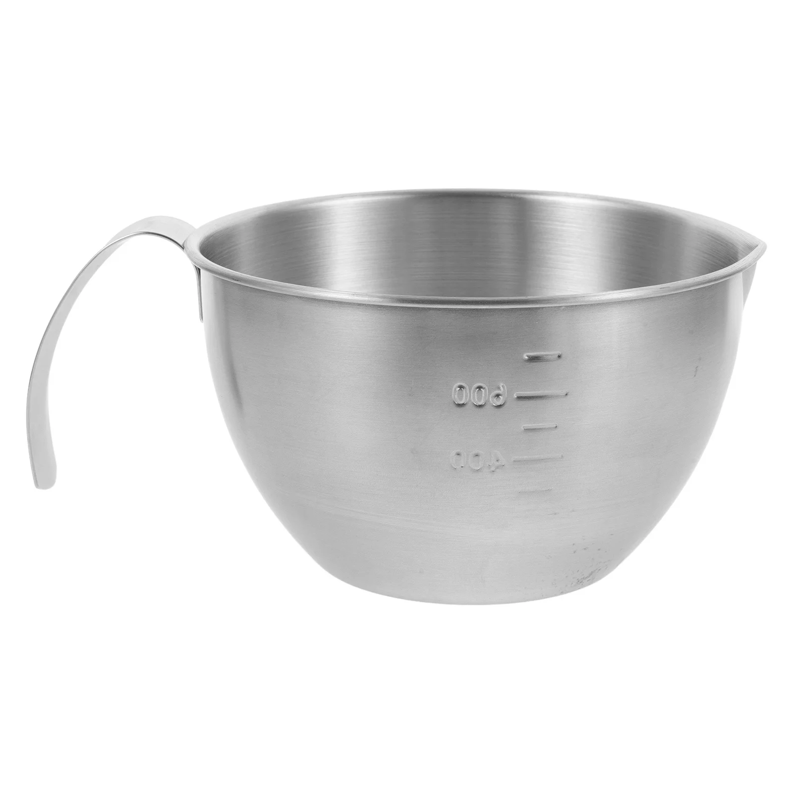 

Stainless Steel Thick Mixing Bowl Handle Food Prep Salad Dough Baking Kitchen Large Anti-Deform Easy Clean Handle Mixing Bowl