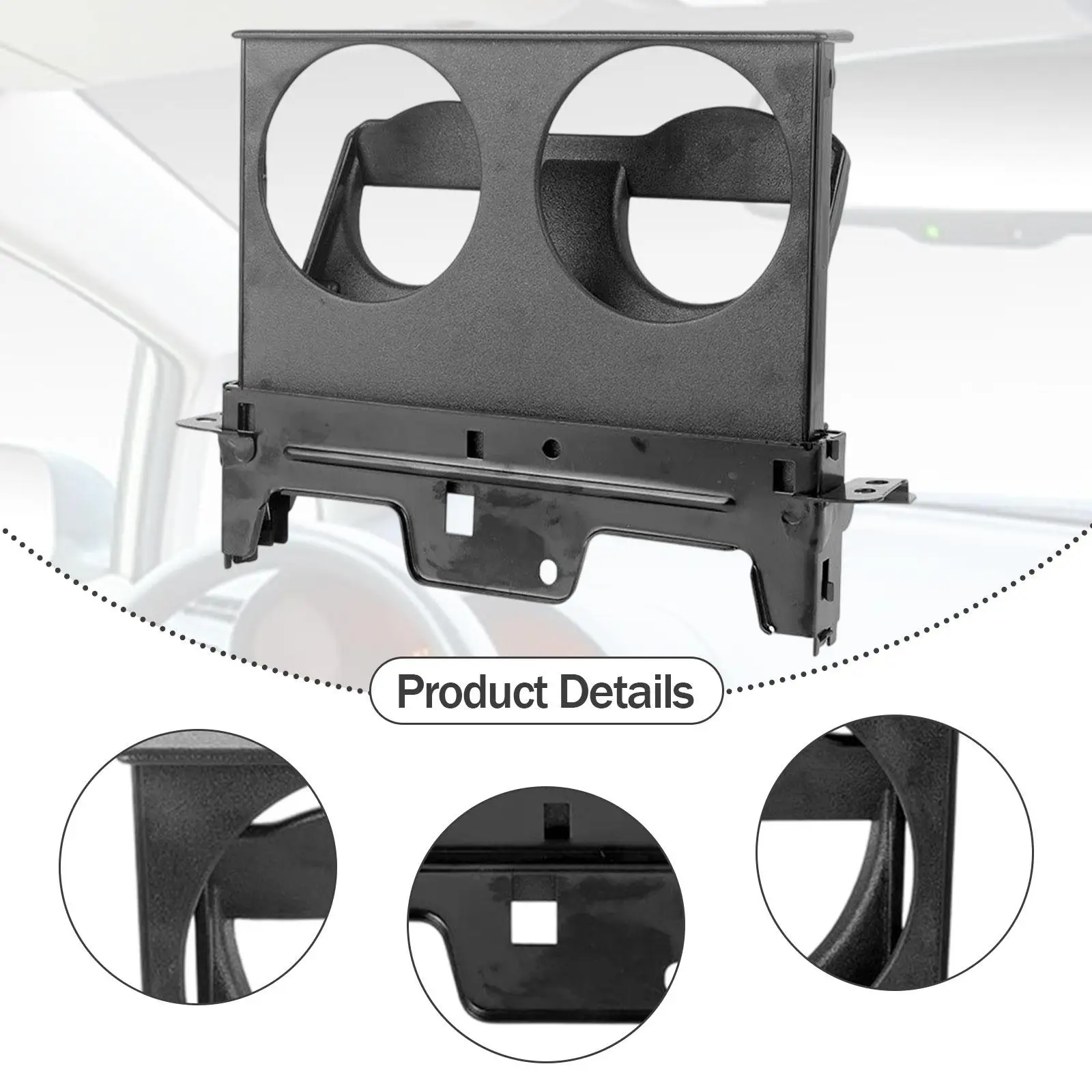 سيارة أداة لوحة حامل الكأس لوحة أداة حامل مشروبات استبدال لتويوتا لاقط ل 4 عداء 1989-1995 الملحقات