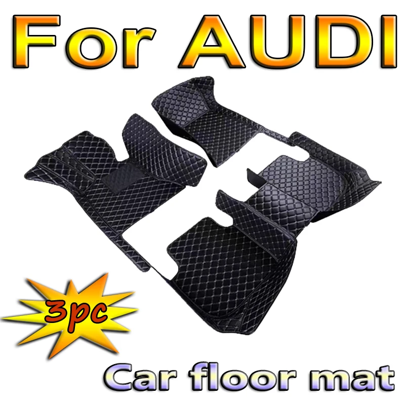 Car Floor Mats For AUDI A1(2door) A1(4door) A1 A3 A3 Hatch A3 Sedan A3 Sport A4 A4 Avant A4 Conver A5 Sport  Car Accessories