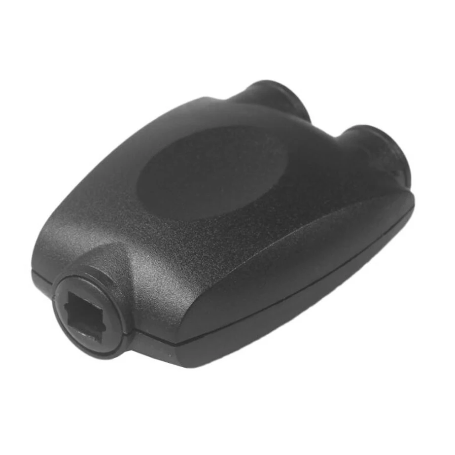 1 إلى 2 طريقة الرقمية Toslink مقسم صوت بصري محول الألياف البصرية محول SPDIF كابل بصري 1 أنثى إلى 2 أنثى HGC