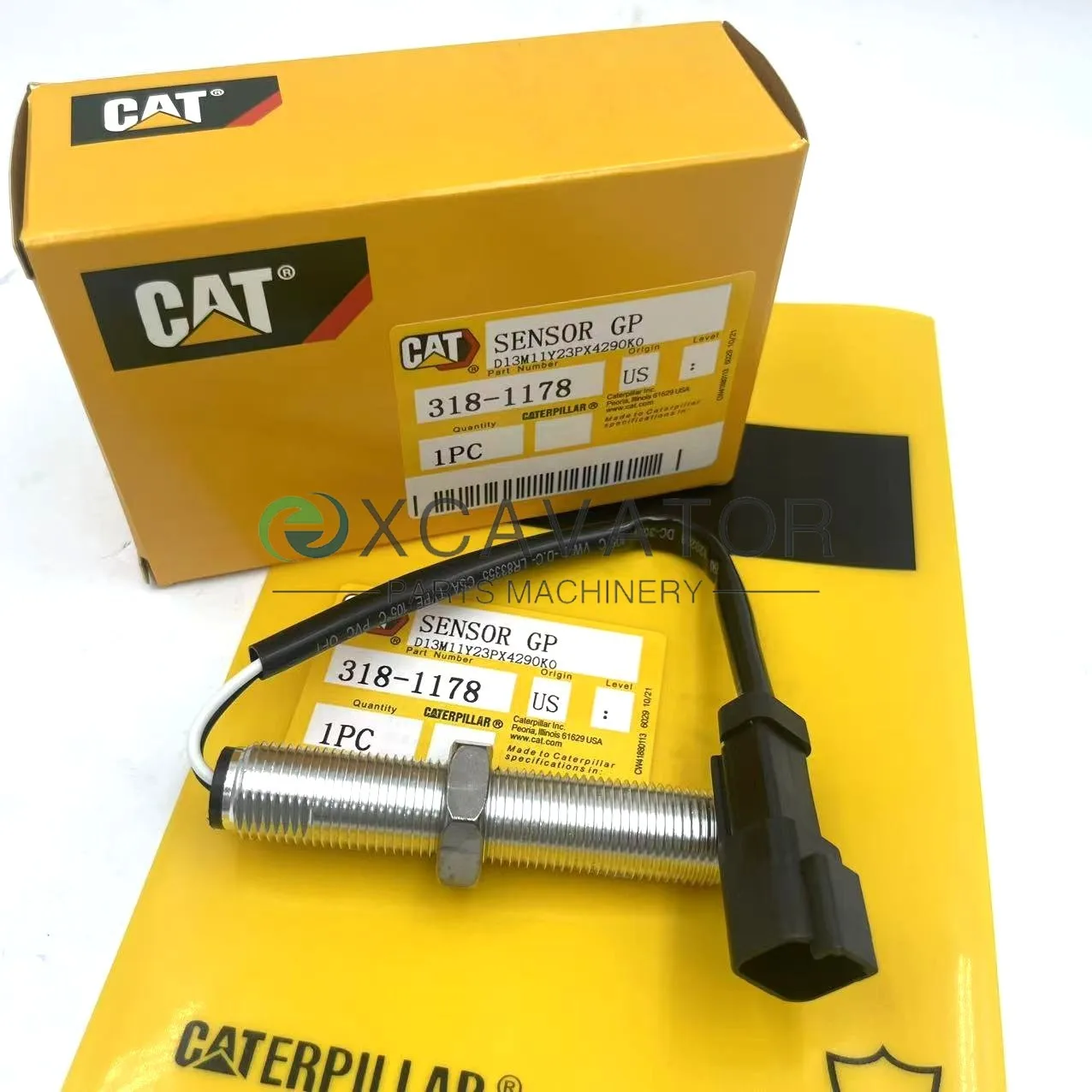 

318-1178, 193-2550 Для Caterpillar 826H, 815F, 815FII Датчики скорости, Датчики вращения