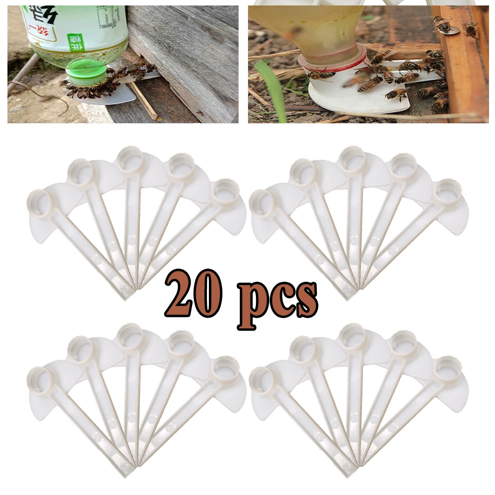 20PCS/45PCS/100PCS 28mm Bee Water Feeder,Syrup Feeder Duckbill Type Fits Drink Bottles for Beekeeping Feeding Hive Entrance In