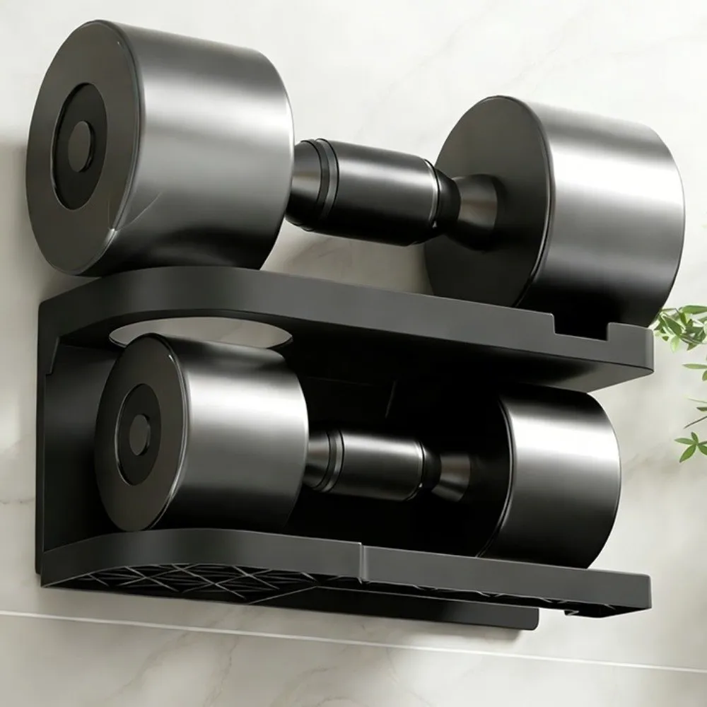 Self Adhesive Toilet Roll Paper Holder Wall Mounted Plastic Tissue Storage Rack Punch-Free Space Saving Tissue Rack Restroom Use