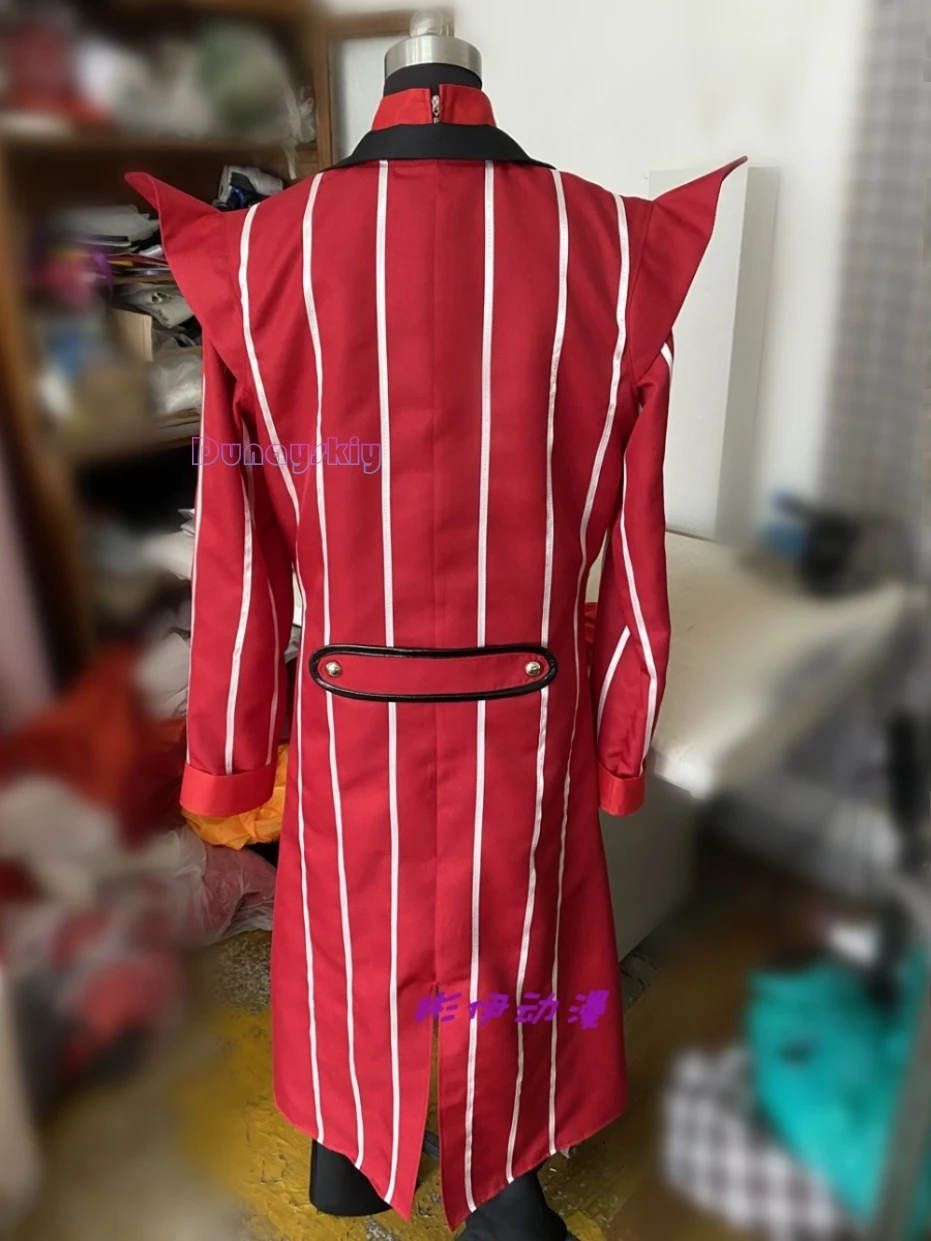 Anime Hazbin Cosplay Hotel ALASTOR Uniform Costume Uniform Suit Outfit Halloween Carnival Costume For Adult Hazbin Cos Hotel