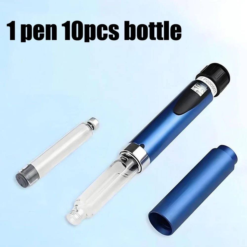 Magic Pen 10pcs Insulin Cartridges 3ml Empty Cassette Bottle for Lilly Insulin Injection Pen Medical Aesthetics Tattoo Pen