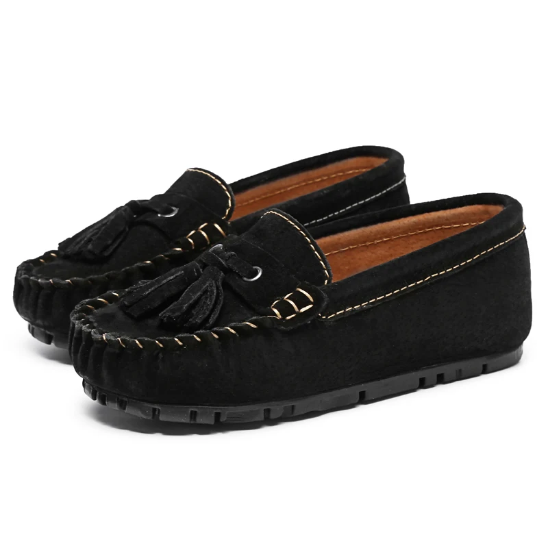 

Children Loafers Shoes Boys Flat Sneakers Baby Kids Casual Shoes Toddler Girls Breathable Slip-on Shoes Soft Bottom Solid Color
